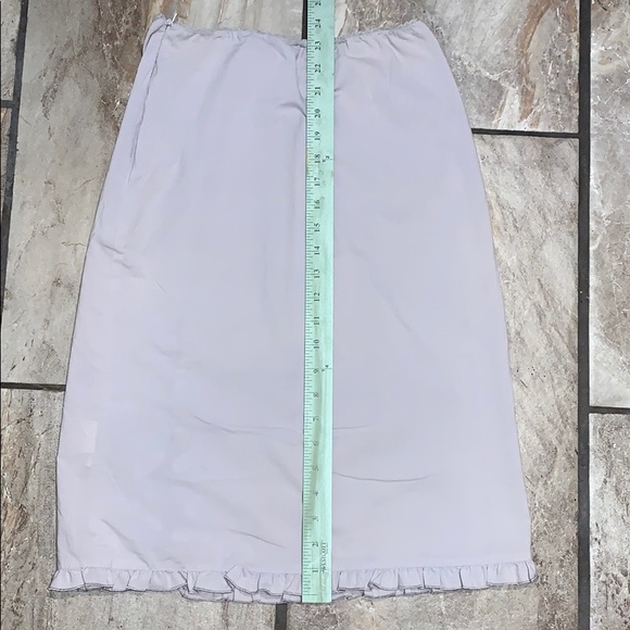 Pale Grey Frilly Skirt - Picture 8 of 10